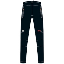 Damenhosen Sportful Doro Squadra WS W Pants schwarz-gelb